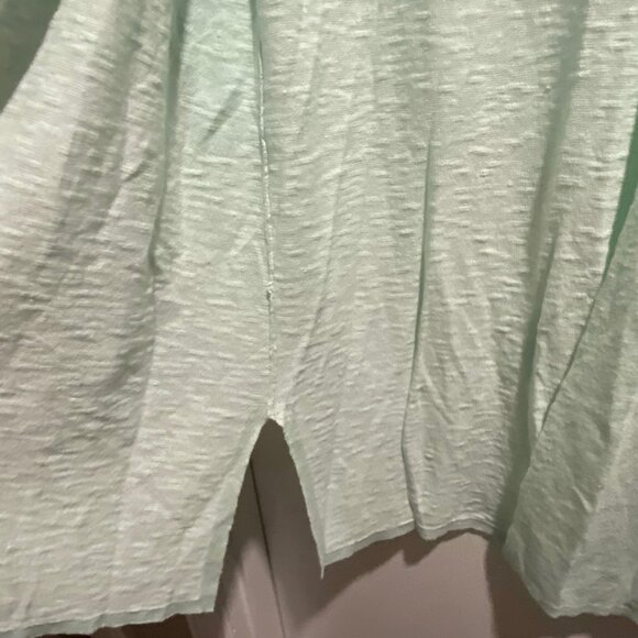 (3) Eileen Fisher Boho Minimalist Org. Linen Cotton Longline Cardigan Sweater M - Picture 4 of 6